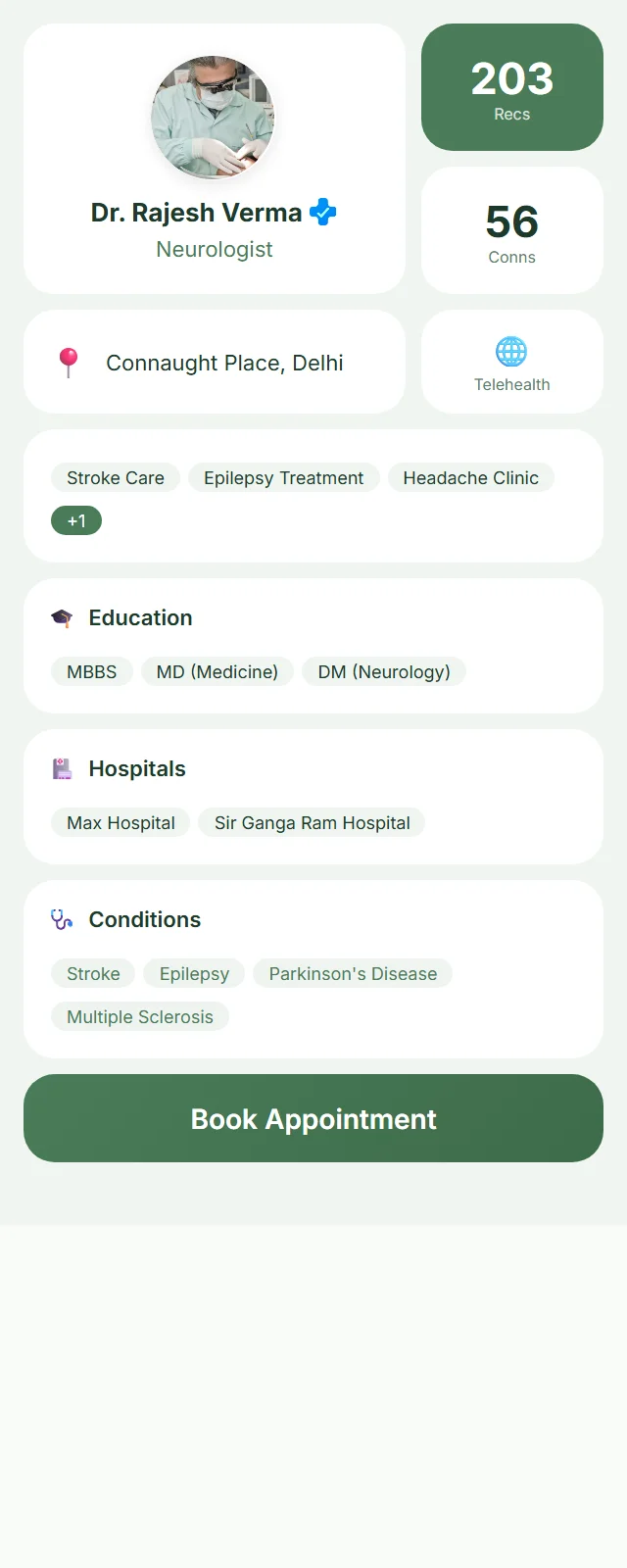 Dr. Rajesh Verma - Neurologist profile